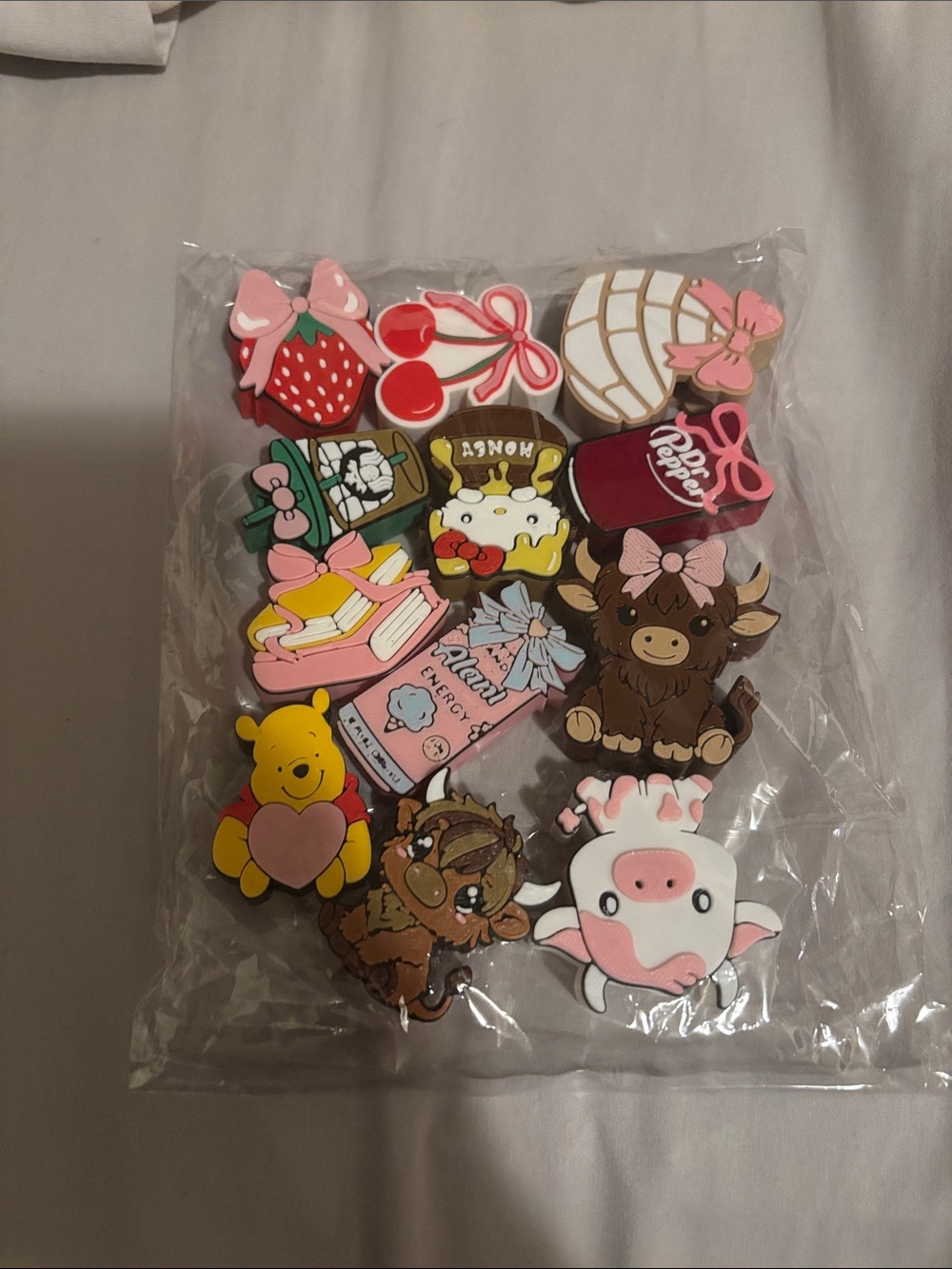 Cute Assorted  Characters straw toppers